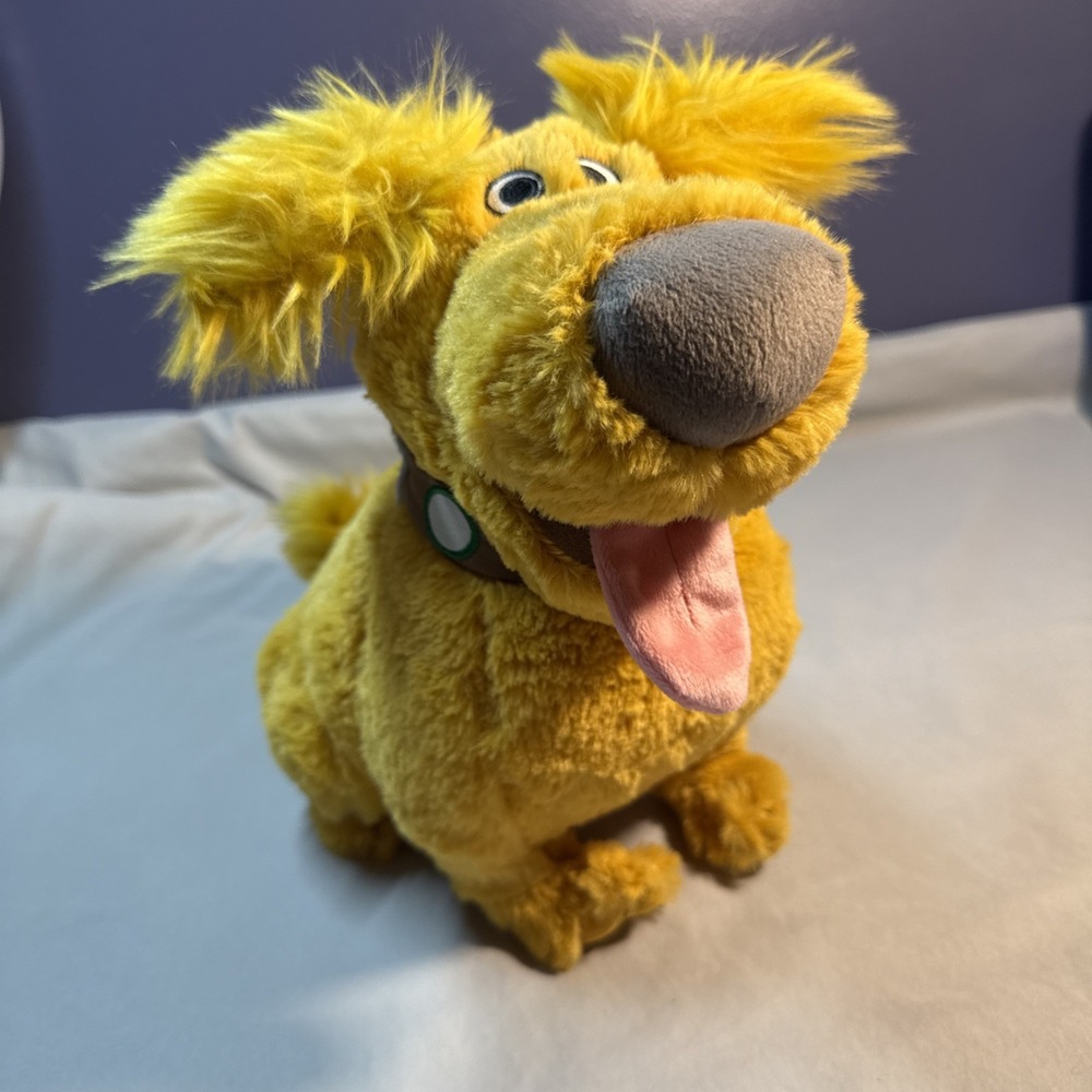 Disney Pixar Dug Days Plush TALKING Dog Plush UP! Mattel 12" Works Great